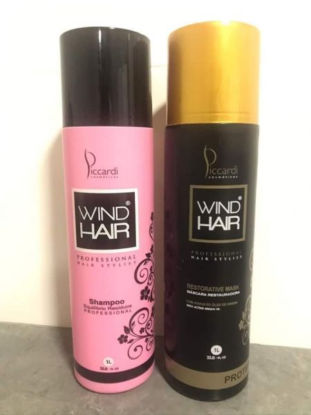Kit Wind Hair Progressiva Wind Hair Magica Do Liso Natural
