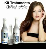 Kit Tratamento WIND HAIR Com Ativos de Argan Oil
